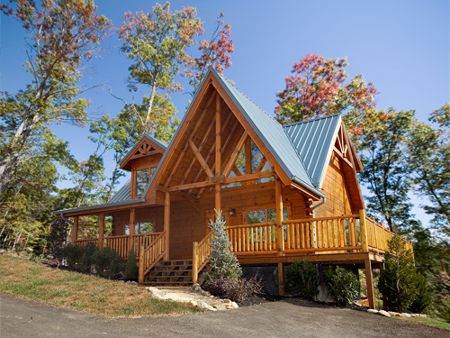 Luxury Gatlinburg Cabin with 2 Bedrooms and 2 Baths