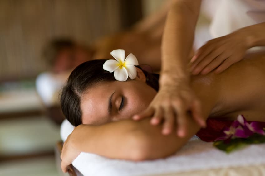 in cabin massage