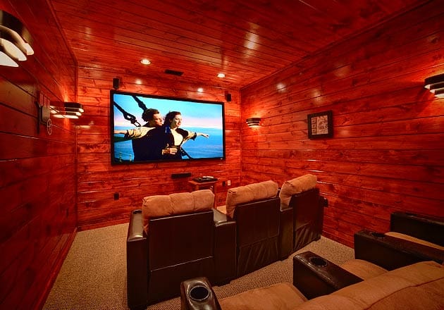 home theater room cabins