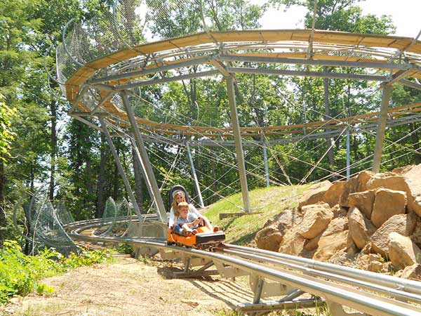 Smoky Mountain Alpine Coaster in Gatlinburg