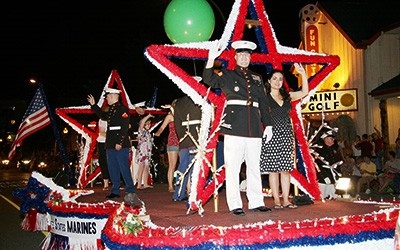 First Independence Day Parade in Gatlinburg