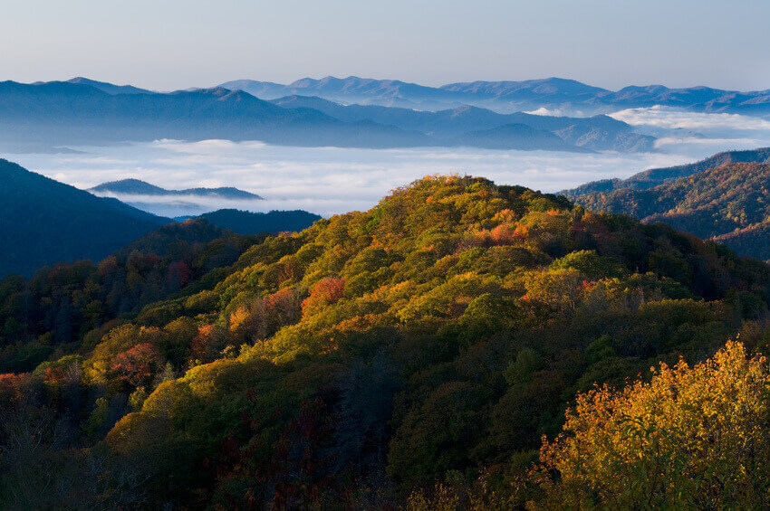 Great sights and great hiking at Newfound Gap