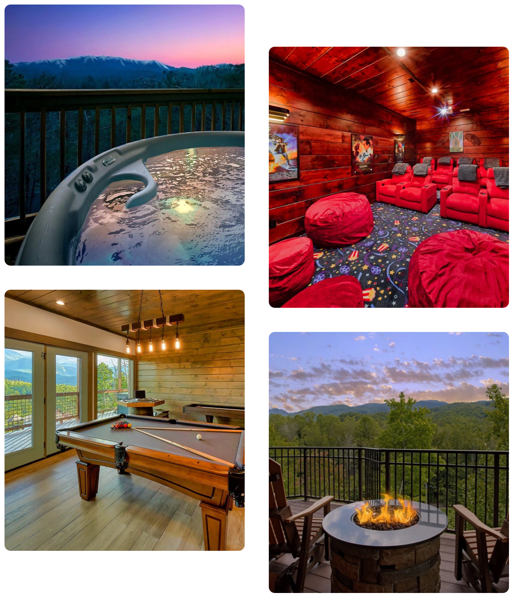 5-Star Cabin Amenities