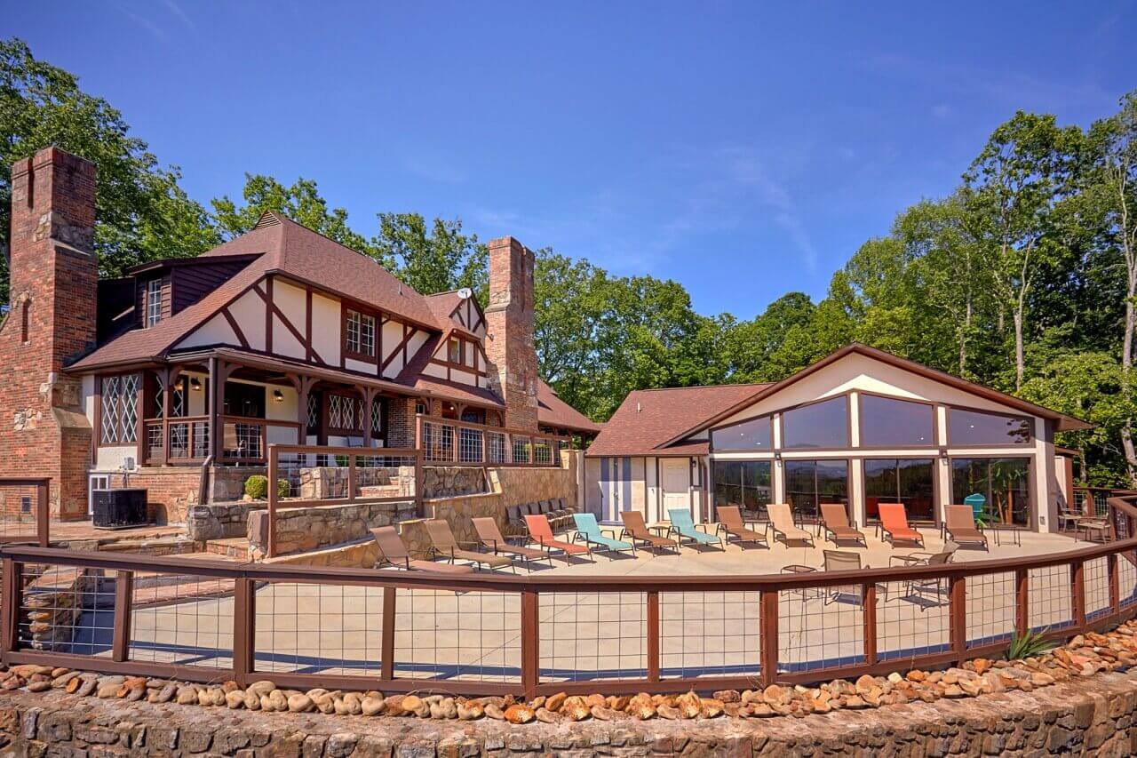Mountain View Mansion Cabin In Gatlinburg Elk Springs Resort